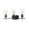 Z-Lite Joliet 3 Light Vanity, Matte Black & Clear 473-3V-MB - alternate 3